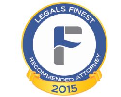 LegalsFinest Recommended Attorney Logo 2015 6e3bfd1adadaf24c4c3a1e0cf3653f84